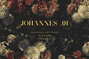 Seamless Vintage Floral Patterns