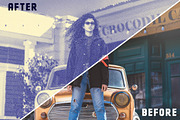 Screen Print Engraving Photo Effect, a Layer Style Add-On by WudelMbois Studio (Thumbnail 3 of 3)
