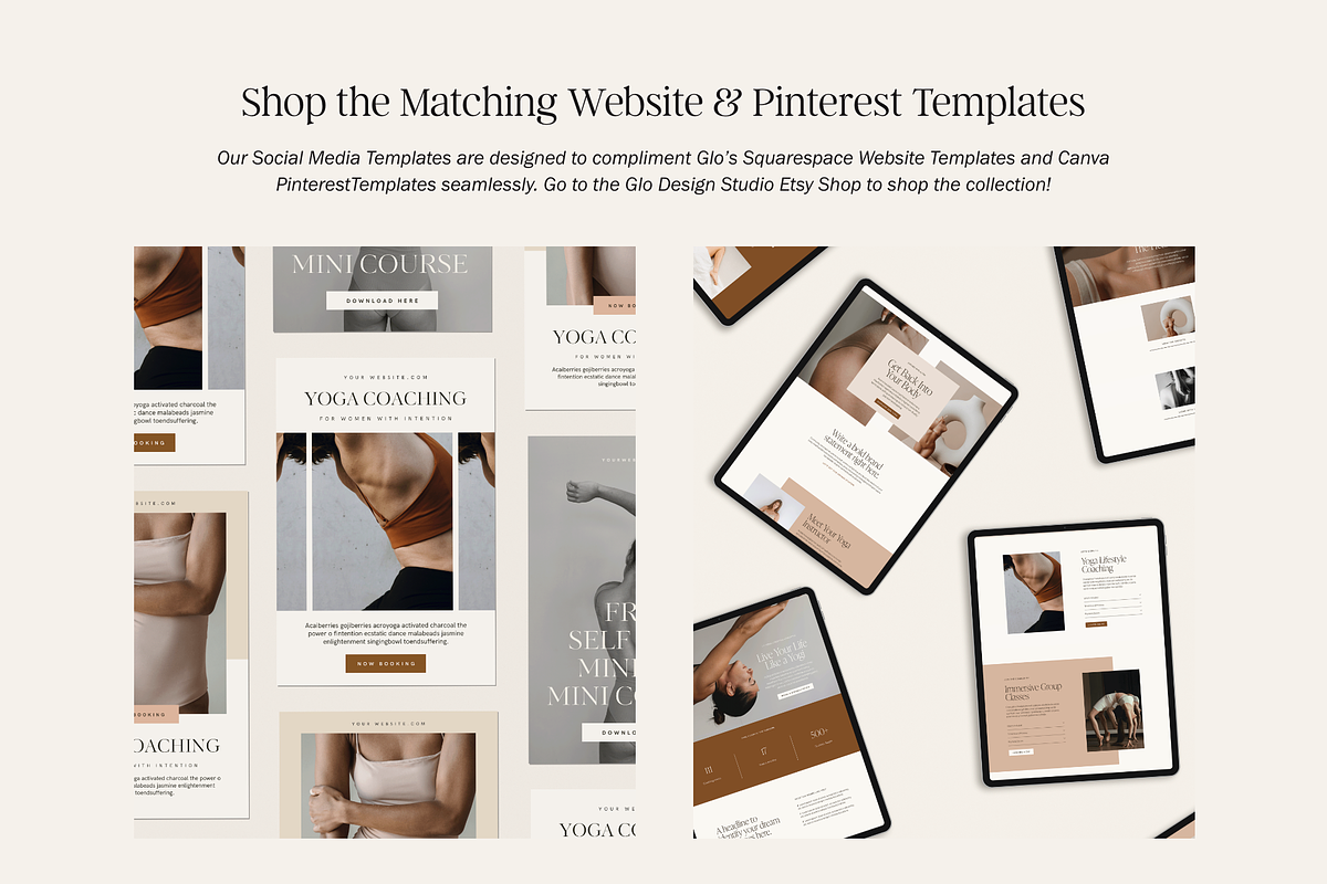 Instagram Canva Templates, a Social Media Template by Glo Design Studio (Photo 10 of 10)