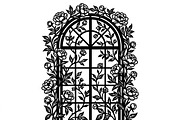 50 Floral French Window Ornament, a Decorative Illustration by Amazin_art (Thumbnail 31 of 44)