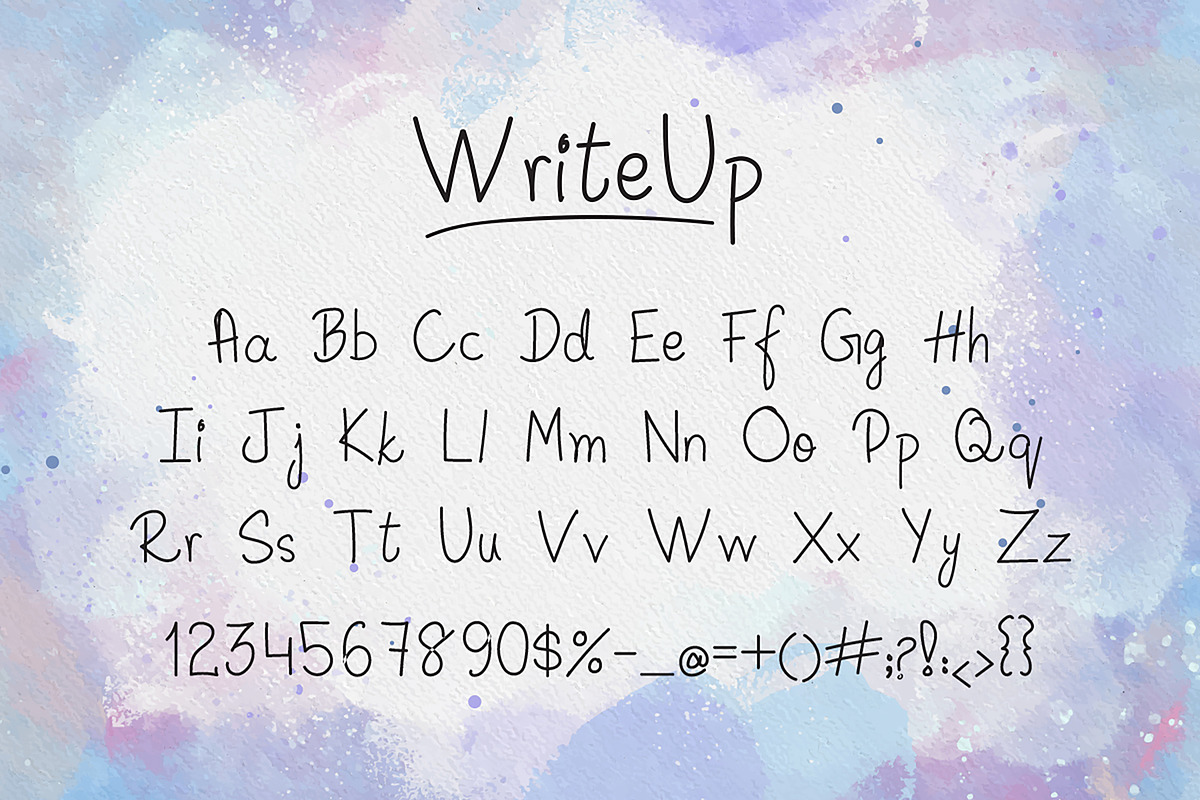 Font Bundle 5 in 1, a Handwritten Font by rix_designs (Photo 19 of 47)