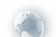 Abstract futuristic network shapes, a Healthcare Illustration by VectorShop (Thumbnail 6 of 8)