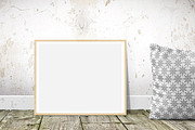 Rustic frame mockup 8x10 / 16x20, a Print Template by PinkJellyfish (Thumbnail 9 of 12)