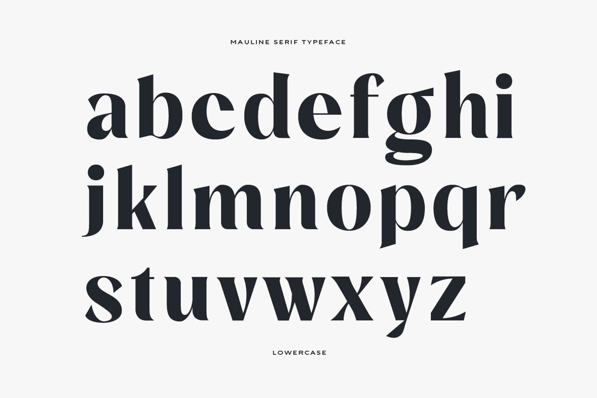 Mauline Display Serif Font, a Serif Font by Yukita Creative (Photo 9 of 12)