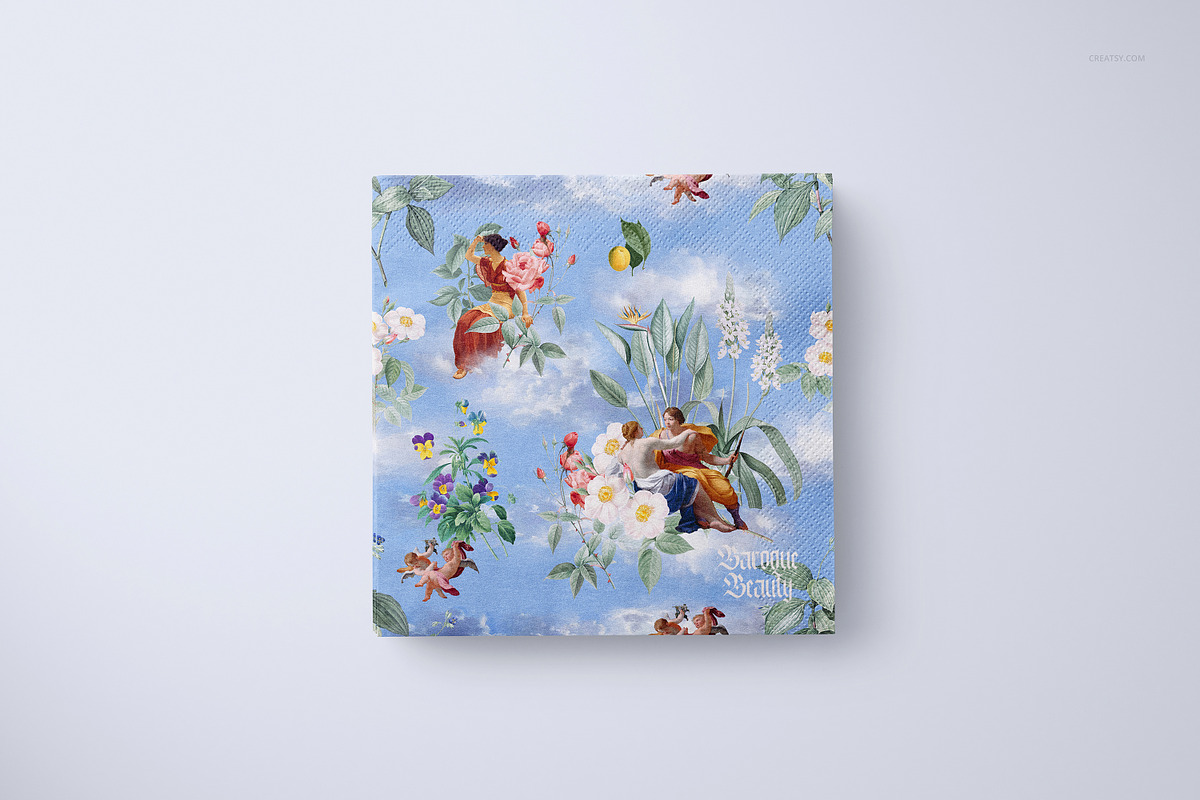 Napkins Mockup Set, a Merchandise Mockup by creatsy5 (Photo 8 of 15)