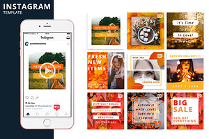 Autumn Instagram Animated Template