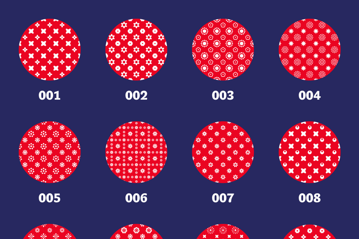 Folklore Patterns & Elements + Font, a Pattern Graphic by Little Jimi Shop (Photo 3 of 9)