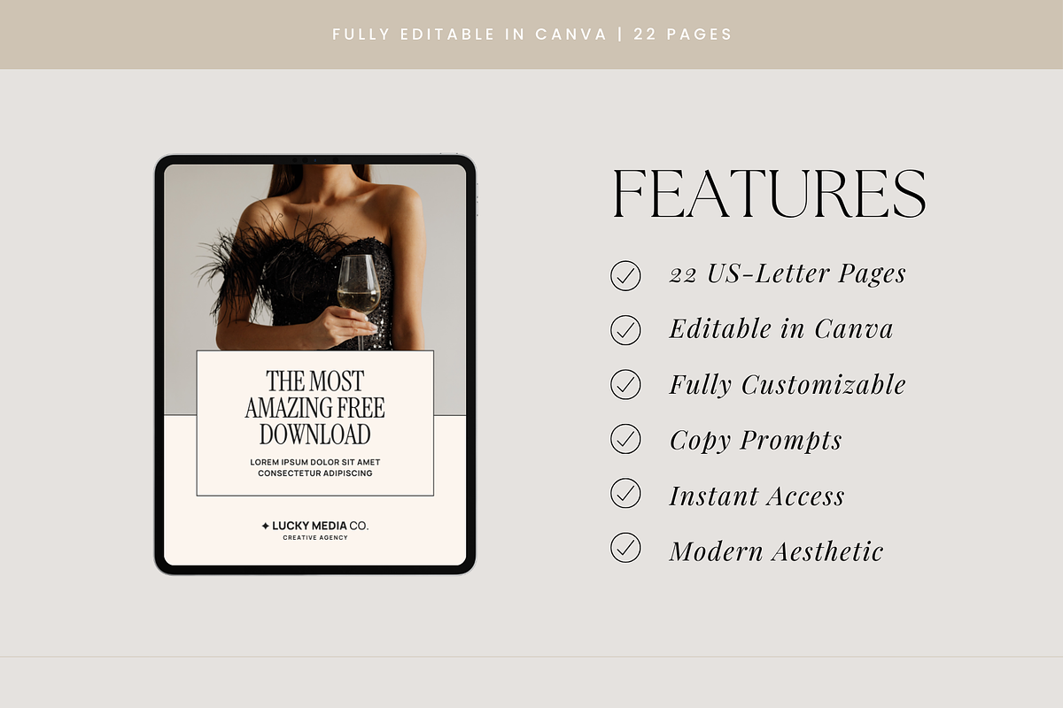 Lead Magnet Template | Canva, a Marketing Template by Rosetta Lane Design (Photo 5 of 8)