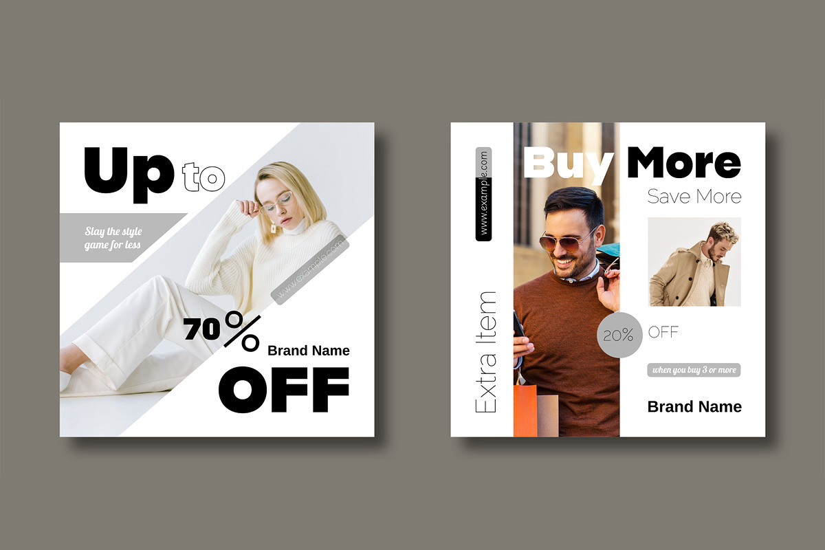 Seasonal Sales Social Media Post, a Social Media Template by MightyDesign (Photo 4 of 8)