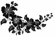 Floral Frame Border Laser Cut Bundle, a Graphic by Creativeshirt (Thumbnail 6 of 11)