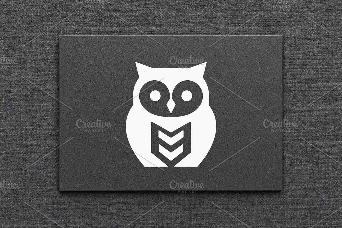 Owl Silhouette Vector Icon, an Animal Illustration by Vectorium Studio (Photo 4 of 4)