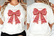 Crochet Xoxo Valentine Coquette Bow, an Illustration by OK Design (Thumbnail 3 of 4)