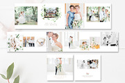 Wedding Photo Mini Book Template 3x3, a Brochure Template by By Stephanie Design (Thumbnail 1 of 3)