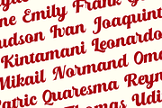 Arakans Bold Script Font, a Script Font by Basnistudio (Thumbnail 10 of 12)