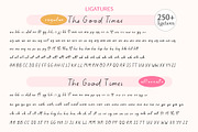 The Good Times Realistic Handwriting, a Handwritten Font by Kaya Fonts (Thumbnail 6 of 40)