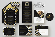 Wedding Invitation Suite - Diana, an Invitation Template by Print The Love Boutique (Thumbnail 1 of 4)