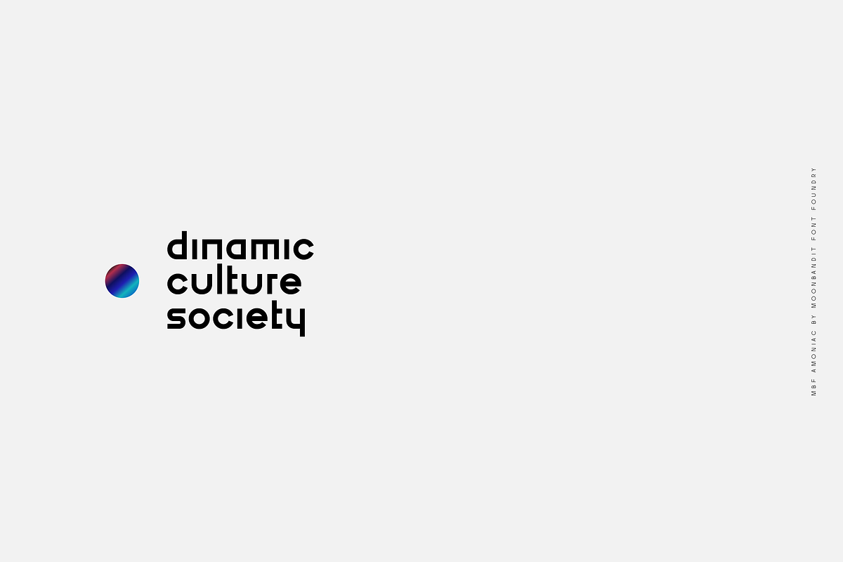 MBF Amoniac - future geometric font, a Sans Serif Font by MoonBandit (Photo 7 of 8)