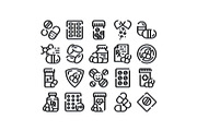 Medicine pills and drugs outline, an Object Graphic by pikepicture (Thumbnail 1 of 3)