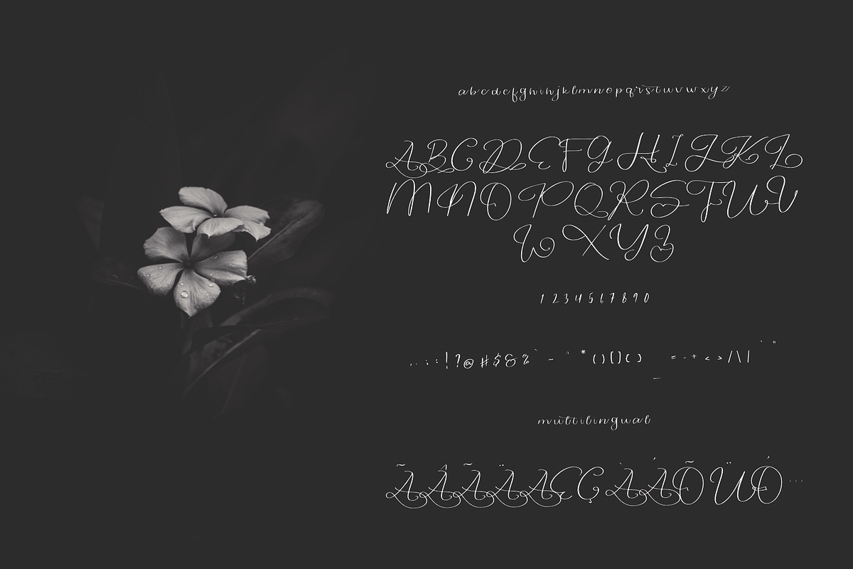 hantaran font, a Script Font by Mariyana (Photo 5 of 5)