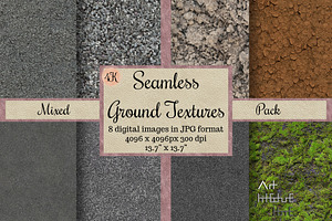 Seamless Ground Textures - Mixed