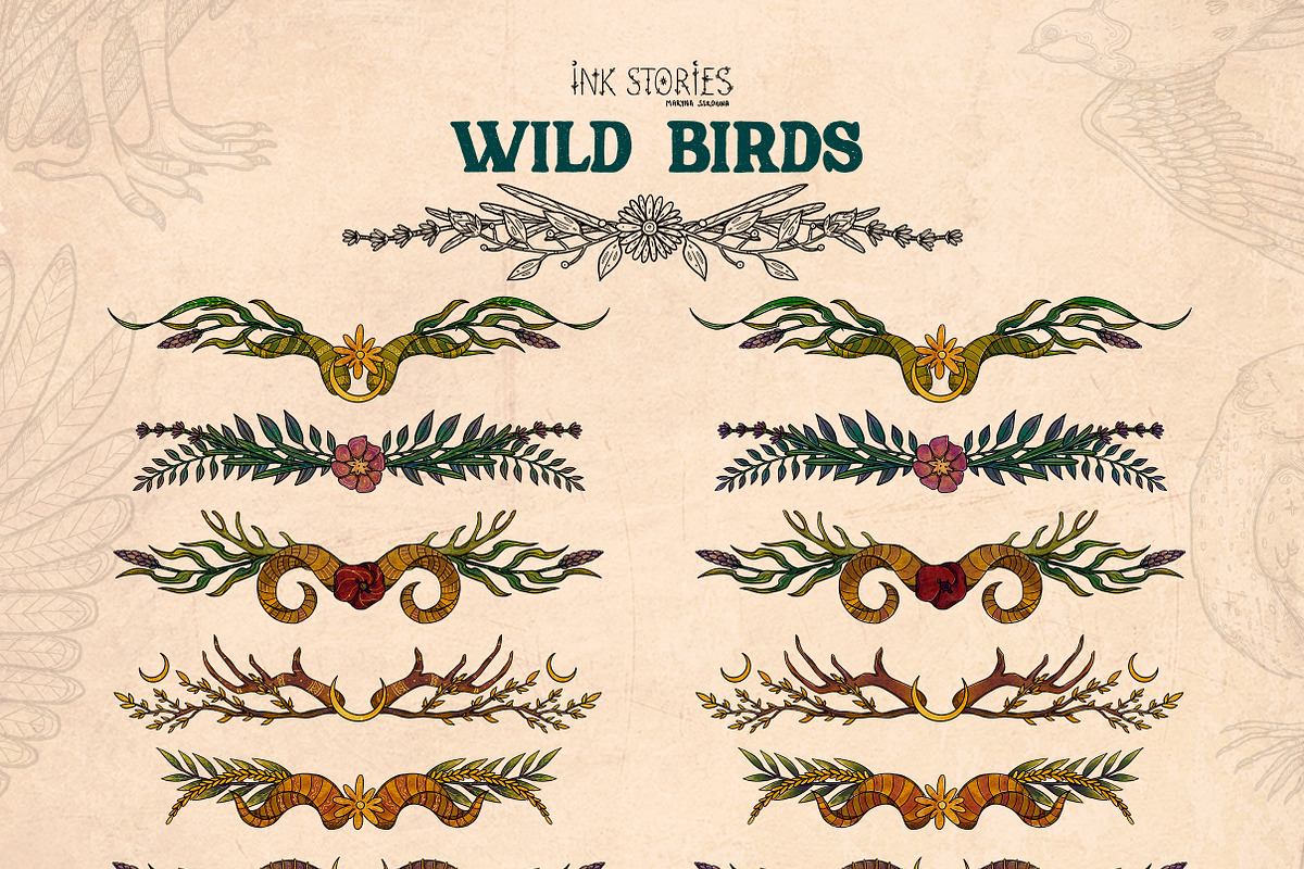 Wild Birds, an Animal Illustration by Ink Stories (Photo 17 of 20)