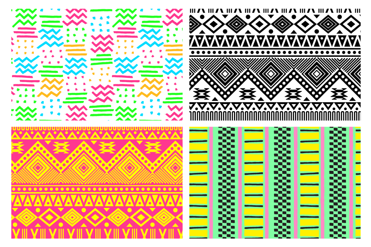 90's Fever - 24 Patterns!, a Pattern Graphic by fontalicious (Photo 7 of 9)