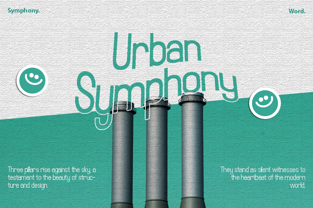 Gladence – Condensed Tall Sans Serif, a Sans Serif Font by Vadovastd (Photo 4 of 8)
