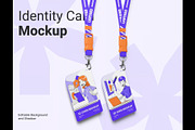 ID Card Mockup, an Advertising Mockup by Se٧enStudio (Thumbnail 2 of 4)