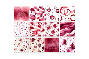 12 Red Wine Stains Digital Papers, a Background Graphic by NorthWindPixels (Thumbnail 2 of 4)