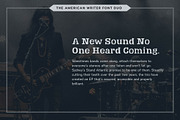 American Writer Vintage Font Duo, a Sans Serif Font by Parker Creative (Thumbnail 3 of 6)