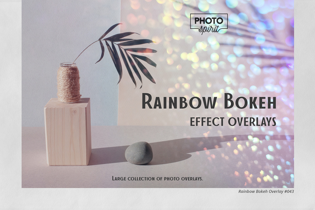 Rainbow Bokeh Effect Overlays, a Brushes & More by PhotoSpirit (Photo 1 of 11)