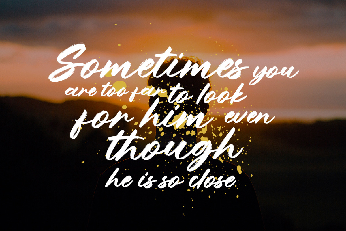 Spoilers Script, a Script Font by Rastype (Photo 10 of 10)
