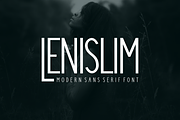Lenislim - Font, a Sans Serif Font by artchiles_design (Thumbnail 1 of 5)