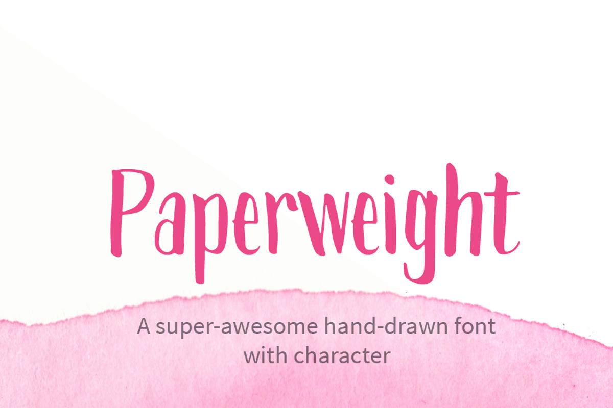 Paperweight Font