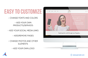 Social Media Consultant Wix Website, a Shopify Template by Parrot Designs (Thumbnail 3 of 4)
