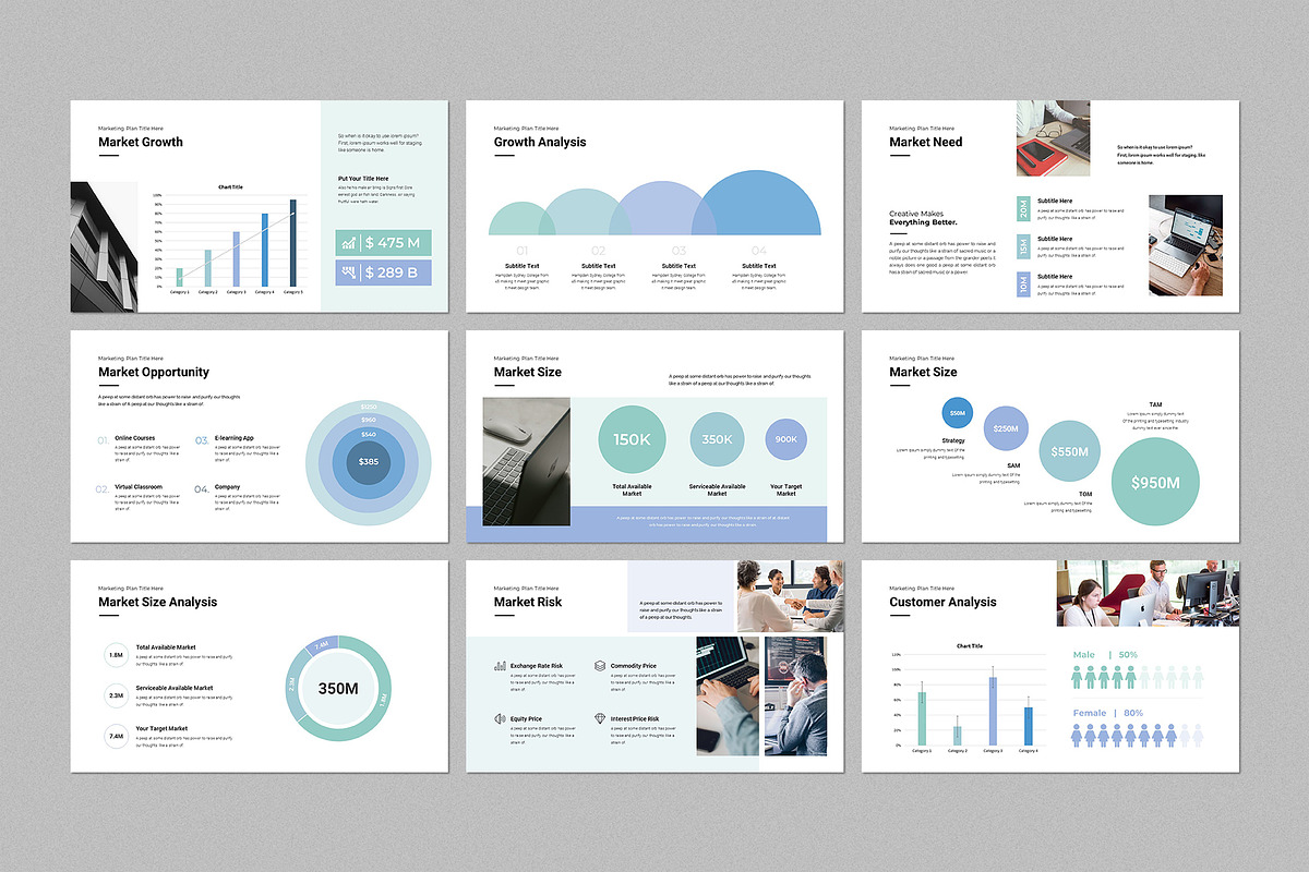 Marketing Plan PowerPoint Template, a Marketing Template by CreativeSlides (Photo 3 of 8)