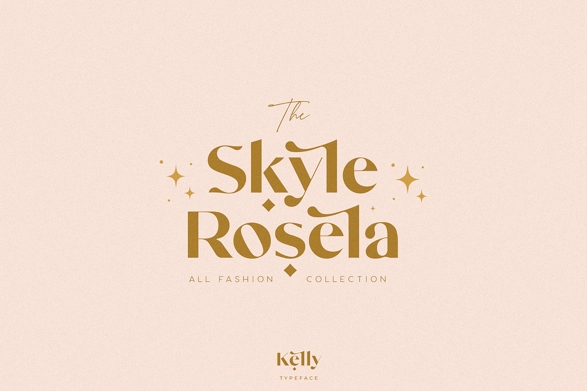 Kelly - Classy Sans Serif, a Sans Serif Font by Kaligra.co (Photo 21 of 38)