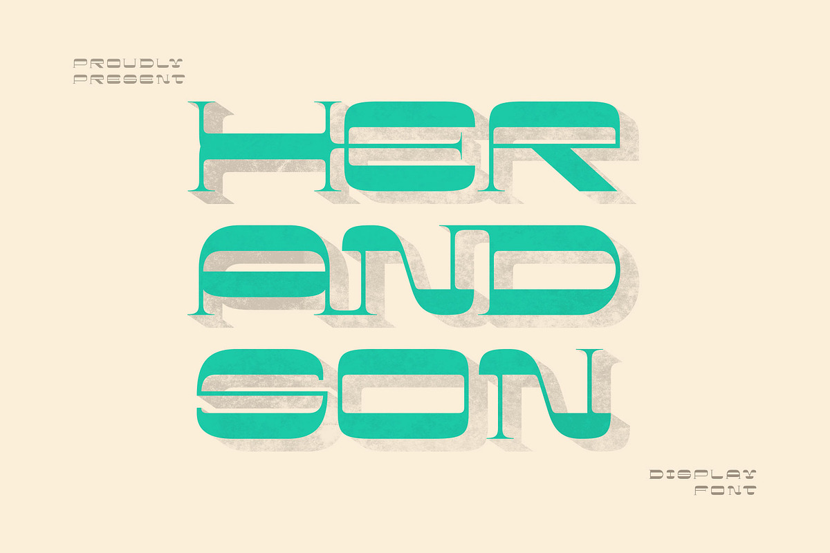 Her and Son, a Font by alit design (Photo 1 of 15)
