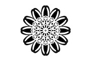 Black and White Mandala Patterns Set, a Decorative Illustration by NJ Himel (Thumbnail 74 of 101)