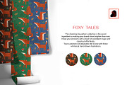 Foxy Tales — Seamless Patterns, a Pattern Graphic by Alona Savchuk (Thumbnail 8 of 10)