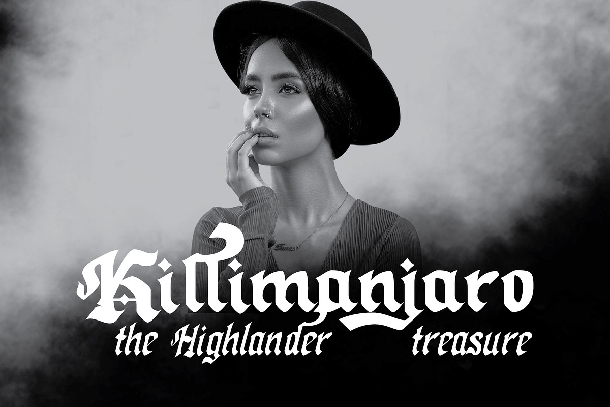 Callimathy - Gothic Blackletter, a Blackletter Font by Anomali Creatype (Photo 6 of 17)