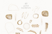 Abstract Black Gold Watercolor Shape, a Texture Graphic by Veris Studio (Thumbnail 16 of 16)
