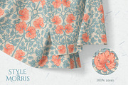 Style of Morris. Set of 100 vectors., a Pattern Graphic by Varvara Gorbash (Thumbnail 8 of 12)