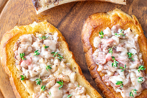 Toasted marrow sandwiches, a Food & Drink Photo by Alexander Prokopenko