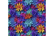 3D Seamless Floral Backgrounds, a Plants & Tree 3D Model by RobinElkthunder (Thumbnail 4 of 10)