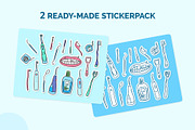 Oral Hygiene Care Tools Set, an Object Graphic by 35lab (Thumbnail 4 of 6)