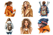 Winter Chalet Clipart Bundle, an Illustration by Daily.Designs (Thumbnail 4 of 5)