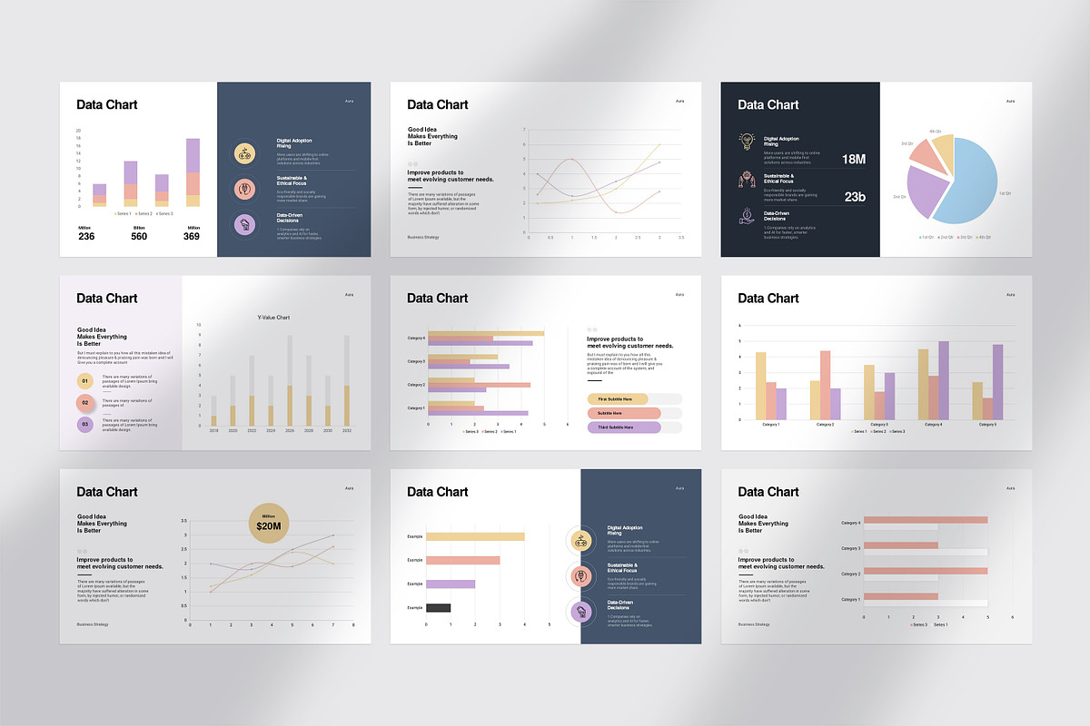 AURA Business Strategy Presentation, a Presentation Template by GoldenPixelStudio (Photo 24 of 30)