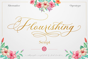 Flourishing Script