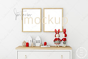 Christmas Frame Mockup - 312, a Poster Template by Mockup Shop (Thumbnail 1 of 2)